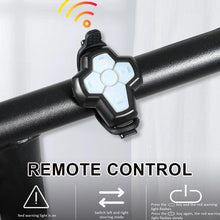 Load image into Gallery viewer, Wireless Remote Turn Signal Bicycle Light Indicator Smart LED Bike Taillight USB Rechargeable Cycling Rear Lamp USB LED Wireless Bike Rear Light Remote Control Bike Brake Light Bicycle Cycling Safety Outdoor Flashlight
