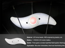 Load image into Gallery viewer, Waterproof Bicycle Spoke Light Willow Shape LED Bike Wheel Light Outdoor Cycling Lights LED Bicycle Spoke Light Visibility Safety Bike Light Outdoor Bicycle Tire Safety Light Bike Spoke Decorations
