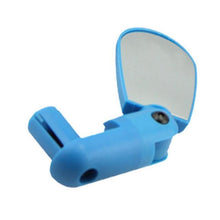 Load image into Gallery viewer, New Universal Rotate Bike Rearview Mirror Unique Bicycle Handlebar Mounted Convex Rear View Mirror Adjustable Full Rotatable Rearview Bicycle Mirrors Wide Angle Acrylic Convex Cycling Safety Mirror For Road Bike
