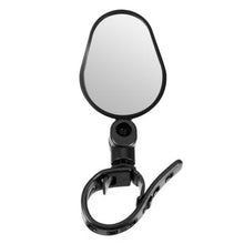 Load image into Gallery viewer, Handlebar Bike Mirror Bicycle Rear view Lens Wide-Angle Safety Mirror Mountain Road Bicycle Wide-Angle Reflector  Rotatable Handlebar Mirror Wide Angle Bicycle Mirror Cycling Rear View Mirror Shockproof Acrylic Convex Mirror Safe Rearview Mirror
