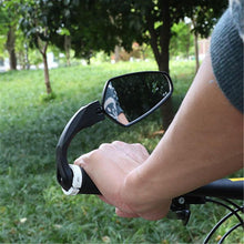 Load image into Gallery viewer, Bicycle Rear View Mirror Bike Cycling Clear Wide Range Back Sight Reflector Adjustable Left Right Mirror Accessories New Bike Mirror Blast resistant Adjustable Bike Rearview Mirror With Large Lens Bicycle Mirrors For Handlebars
