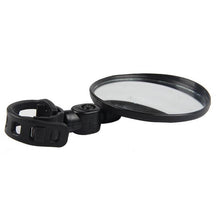 Load image into Gallery viewer, Bike Electric Scooter Rear View Mirror Bicycle Large View Convex Mirror Retro Reflector Modification  Rearview Mirror Scooter Adjustable Rear View Glass Bicycle Mirror Reflector Compatible For Bike
