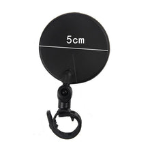 Load image into Gallery viewer, Bike Electric Scooter Rear View Mirror Bicycle Large View Convex Mirror Retro Reflector Modification  Rearview Mirror Scooter Adjustable Rear View Glass Bicycle Mirror Reflector Compatible For Bike
