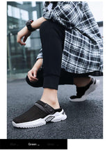 Load image into Gallery viewer, Men's Casual Shoes Rubber Flip Flops Slippers Home Beach Sandals Man Shoes Tennis Fitness Fashion Summer Clogs Sandals Shoes Breathable Beach Walking Slippers Shoes
