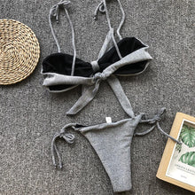 Load image into Gallery viewer, Summer Cute Vintage Women's Swimsuit Bikini Split Swimwear Women's Swimwear Women's 2-piece Beachwear Loose Bikini Fashion  Retro Bikini  Fashion Beachwear Summer Spa Beach Surf Sport
