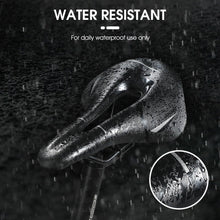 Load image into Gallery viewer, Ultra Light Comfortable Bicycle Saddle Mountain Road Bike Seat Soft Leather Hollow Breathable Cushion Seat Ergonomics Design Breathable Suspension Gel Bike Saddle Cushion For Mountain Bike Road Bike
