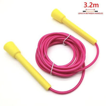 Load image into Gallery viewer, Unisex Jump Rope Stripe Ropes With Plastic Handles For Any Skill Level Sports Segmented Jump Rope For Outdoor Fitness Gym Men Women Kids Best For Sports Outdoors Jumping Rope 2.9m
