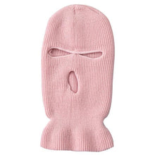 Load image into Gallery viewer, Full Face Cover Ski Mask Hat 3 Holes Balaclava Army Tactical CS Windproof Knit Beanies Bonnet Winter Warm Unisex Caps Neck Gaiter, Winter Balaclava Warm Knit Beanie for Outdoor Sports Outdoor Full Face Cover Thermal Ski Mask One Size
