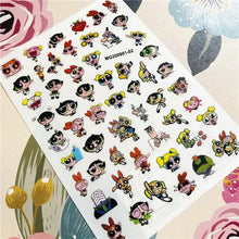 Load image into Gallery viewer, Cute rabbit Cute cat  Japanese Justice Girl 3D Back Glue Nail Sticker Nail Decoration Nail Art Nail Ornament Self Adhesive Nail Decals for Nail Art Decoration Including Hearts Stars Letters Bowknot Leaves Flowers Plants Fruits Butterflies for Woman
