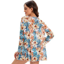 Load image into Gallery viewer, Bikini Women Push Up Swimsuit 3 Piece Bikini Set With Cover Up Women's Fashion 3 Piece Tie Dye Top Bikini Set Swimsuit Cover Up Skirt Swimwear Push Up Bather Swim Wear
