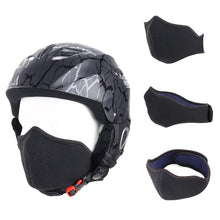 Load image into Gallery viewer, Fashion Winter Thermal Fleece Balaclava Full Face Mask Skiing Hat Bandana Hat Windproof Snowboard Scarves Women Men Helmet Cap Mask Balaclava Ski Mask with Ear Loop Adjustable Windproof Balaclava Half Face Mask Windproof Men Women

