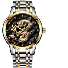 Load image into Gallery viewer, Men's Waterproof  Watch With 3D Dragon Design Excellent Look Perfect Gift For Your Man

