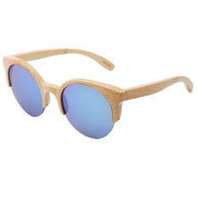 Load image into Gallery viewer, Elegant Wooden Design Classic Sunglasses Design Stylish Popular Wooden Sunglasses For Men &amp; Women  Round Bamboo Glasses Mirror Sun Glasses Retro Glasses
