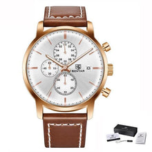 Load image into Gallery viewer, 2021 New Business Men Watch Full Steel Quartz Luxury Casual Waterproof Leather Sports Male Wristwatch
