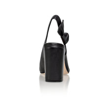 Load image into Gallery viewer, Daphne Leather Slingback Pump Black
