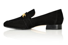 Load image into Gallery viewer, Adonis Black Nubuck Leather Loafer
