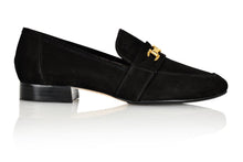 Load image into Gallery viewer, Adonis Black Nubuck Leather Loafer
