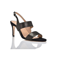 Load image into Gallery viewer, Fortune Black Shimmer Suede
