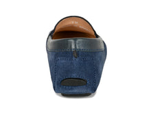 Load image into Gallery viewer, PIPER Leather Driving Loafer Navy
