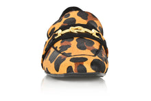 Load image into Gallery viewer, Adonis Leopard Hair Calf/Black Suede Loafer

