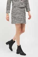 Load image into Gallery viewer, Arina Dress Ankle Bootie with a Block Heel in Black Leather
