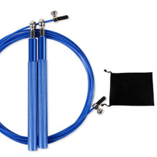 Load image into Gallery viewer, Professional Jump Rope Speed Skipping For Fitness Workout Training Flexible Jump Ropes For Fitness Quite Skipping Rope With Bearing Aluminum Alloy Handle And Carrying Bag
