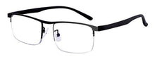 Load image into Gallery viewer, Progressive Reading Glasses Multifocal Anti Blue Ray Glass Glasses Half Frame Metal Alloy  For Men And Women Reading Glasses Anti Blue Ray Multifocus Reader
