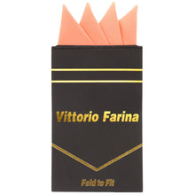 Load image into Gallery viewer, Vittorio Farina Pre-Folded Pocket Square (Four-Point)
