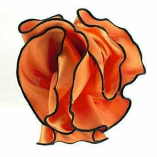 Load image into Gallery viewer, Vittorio Farina Round Pocket Square with Embroidered Piping
