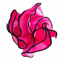 Load image into Gallery viewer, Vittorio Farina Round Pocket Square with Embroidered Piping
