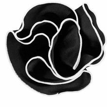 Load image into Gallery viewer, Vittorio Farina Round Pocket Square with Embroidered Piping

