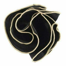 Load image into Gallery viewer, Vittorio Farina Round Pocket Square with Embroidered Piping
