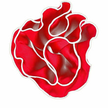 Load image into Gallery viewer, Vittorio Farina Round Pocket Square with Embroidered Piping
