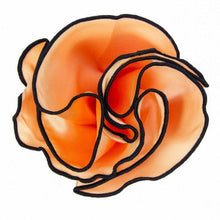 Load image into Gallery viewer, Vittorio Farina Round Pocket Square with Embroidered Piping
