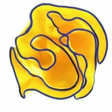 Load image into Gallery viewer, Vittorio Farina Round Pocket Square with Embroidered Piping

