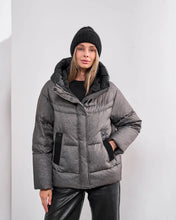 Load image into Gallery viewer, Metropolitan Wool-Effect Down Fill Jacket
