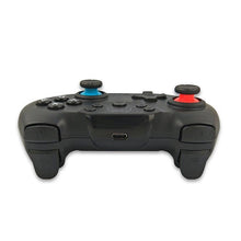 Load image into Gallery viewer, Pure Black Wireless Bluetooth Joystick Gamepad Controller Compatible With PC Laptop Monitor Smart TV
