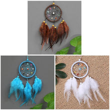 Load image into Gallery viewer, Pure Handmade Dream Catcher Hanging Ornaments Indian Style For Wall Decoration Birthday Gift Decorations Wind Chimes Home Wall Hanging Decora Wedding Decoration Craft Photography
