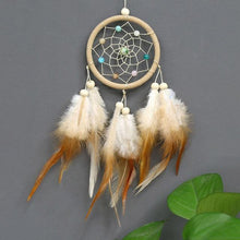 Load image into Gallery viewer, Pure Handmade Dream Catcher Hanging Ornaments Indian Style For Wall Decoration Birthday Gift Decorations Wind Chimes Home Wall Hanging Decora Wedding Decoration Craft Photography
