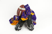 Load image into Gallery viewer, Purple and Gold - Fleur de lis
