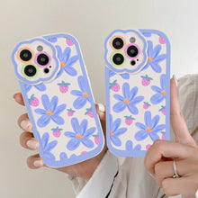 Load image into Gallery viewer, Purple Flower Phone Case For iPhone 11 Case iPhone 13 14 Pro Max iPhone 12 Phone Case iPhone11 iPhone14 Soft Back Cover Cute Pattern Soft iPhone Fashion Comfortable Grip Design &amp; Aesthetic Floral Pattern iphone Case
