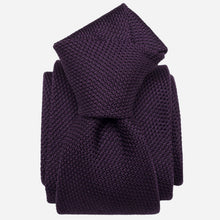 Load image into Gallery viewer, Plum - Silk Grenadine Tie
