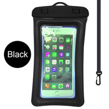 Load image into Gallery viewer, Purple Universal Waterproof Phone Case Water Proof Swim Pouch Bag Cases For iPhone Floating Phone Protector Smartphone Touchscreen Waterproof Pouch

