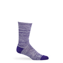 Load image into Gallery viewer, Purple / White Marl Casual Socks

