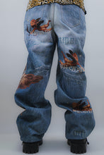 Load image into Gallery viewer, RM205B BABY - Graphic Printed Baggy Jeans
