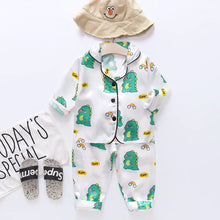 Load image into Gallery viewer, IENENS Girls' Long-Sleeved Pajama Set (Ages 1-4) - # BAAA81810022
