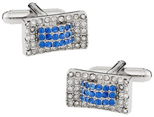 Load image into Gallery viewer, Quality Blue CZ Links
