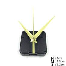 Load image into Gallery viewer, Quartz Clock Repair Movement  Hands For Silent Large Wall Clock Non-Ticking Hands Quartz Wall Clock Movement Mechanism Repair Parts Replacement with 3 Different Pairs of Hands Repair Clock Mechanism Parts
