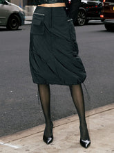Load image into Gallery viewer, Quilted Cargo Skirt
