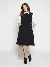Load image into Gallery viewer, Quilted Sleeveless Long Vest
